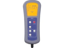 vidaXL Massagesessel Hellgrau Stoff Modell 37* Sessel