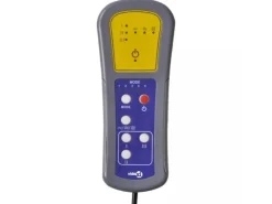 vidaXL Massagesessel Hellgrau Stoff Modell 4* Sessel