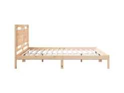 vidaXL Massivholzbett Extra Lang ohne Matratze 200x220 cm 3309207* Betten