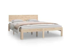 vidaXL Massivholzbett Kiefer 140x200 cm1137029* Betten
