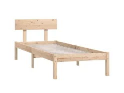 vidaXL Massivholzbett Kiefer 90x200 cm1135320