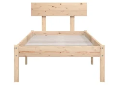 vidaXL Massivholzbett Kiefer 90x200 cm1135320