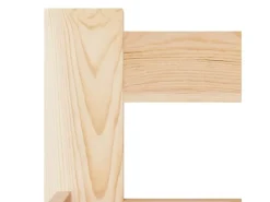 vidaXL Massivholzbett Kiefer 200x200 cm649446* Betten
