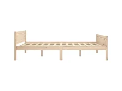 vidaXL Massivholzbett Kiefer 120x200 cm649512