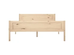 vidaXL Massivholzbett Kiefer 120x200 cm649512