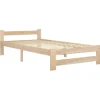 vidaXL Massivholzbett Kiefer 90x200 cm649440