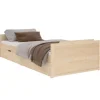 vidaXL Massivholzbett mit Schubladen Kiefer 90x200 cm1115420* Betten
