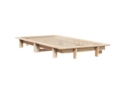 vidaXL Massivholzbett ohne Matratze 90x200 Kiefernholz2102610* Betten