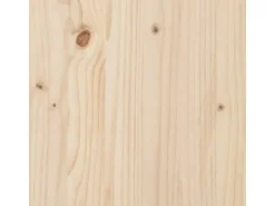 vidaXL Massivholzbett ohne Matratze 140x200 cm Kiefernholz 3308738
