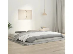 vidaXL Massivholzbett Weiß 180x200 cm Kiefer 6FT Super King1399974* Betten