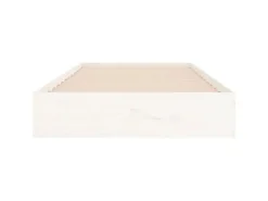 vidaXL Massivholzbett Weiß 90x200 cm1279649* Betten