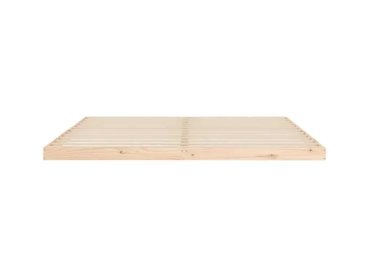 vidaXL Massivholzbett 200x200 cm Kiefer 823424