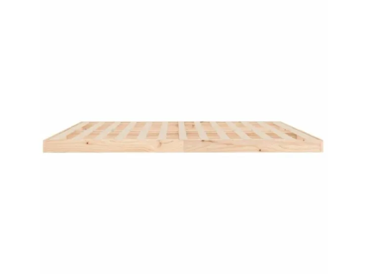 vidaXL Massivholzbett 200x200 cm Kiefer 823424