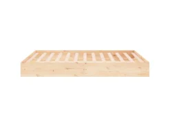 vidaXL Massivholzbett 200x200 cm1279613* Betten