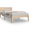 vidaXL Massivholzbett 90x190 cm 3FT Single1136836* Betten