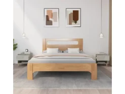 vidaXL Nachttische 2 Stk Betongrau 50x46x50 cm Holzwerkstoff* Tische