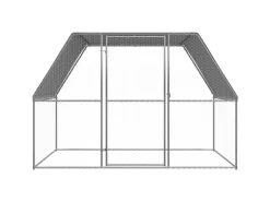 vidaXL Outdoor-Hühnerkäfig 3x2x2 m Verzinkter Stahl* Kleintierbedarf