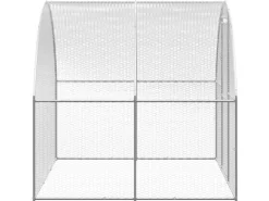 vidaXL Outdoor-Hühnerstall 3x6x2 m Verzinkter Stahl Modell 1* Kleintierbedarf