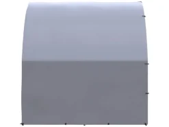 vidaXL Outdoor-Hühnerstall 3x2x2 m Verzinkter Stahl