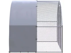 vidaXL Outdoor-Hühnerstall 3x2x2 m Verzinkter Stahl