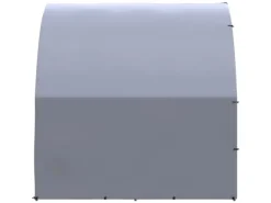 vidaXL Outdoor-Hühnerstall 3x4x2 m Verzinkter Stahl