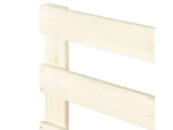 vidaXL Palettenbett Massivholz Kiefer 200x200 cm619014
