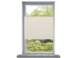 vidaXL Plissee Faltrollo Rollo Plisseerollo 40x150cm Creme* Plissees