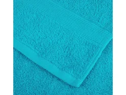 vidaXL Premium-Handtücher 4 Stk Türkis 100x200 600g/m2 100% Baumwolle* Bettwäsche