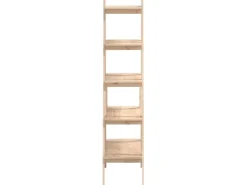 vidaXL Regal mit 5 Böden A-Form 110x40x180,5 cm Massivholz Kiefer