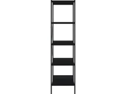 vidaXL Regal mit 5 Böden Schwarz 80x40x163 cm* Büroregale