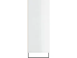 vidaXL Regalschrank Hochglanz-Weiß 69,5x32,5x90 cm Holzwerkstoff 828390