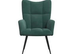 vidaXL Relaxsessel Dunkelgrün Samt Modell 9