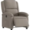 vidaXL Relaxsessel Elektrisch Taupe Stoff Modell 23* Sessel