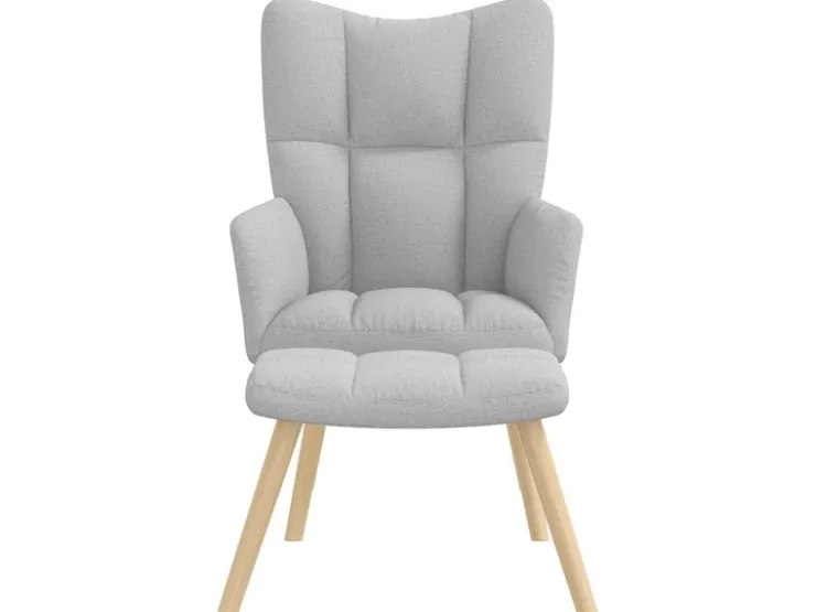 vidaXL Relaxsessel mit Fußhocker er Stoff 4016777* Sessel