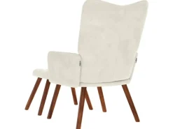 vidaXL Relaxsessel mit Hocker Samt 4016830