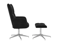 vidaXL Relaxsessel mit Hocker Samt 328134* Sessel|Hocker