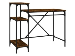 vidaXL Schreibtisch mit Regal Räuchereiche 105x50x90 cm Holzwerkstoff 826716* Weitere Regale