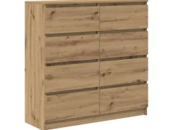 vidaXL Sideboard Artisan-Eiche 100x35x99 cm Holzwerkstoff 3328497* Sideboards