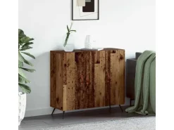 vidaXL Sideboard Braun 90 x 34 x 80 cm Holzwerkstoff 879576* Sideboards|Kommode