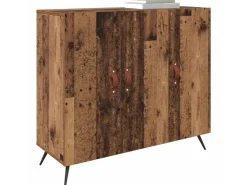 vidaXL Sideboard Braun 90 x 34 x 80 cm Holzwerkstoff 879576* Sideboards|Kommode