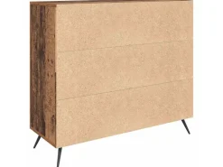 vidaXL Sideboard Braun 90 x 34 x 80 cm Holzwerkstoff 879576* Sideboards|Kommode