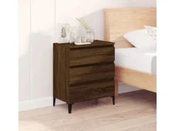 vidaXL Sideboard Braun Eichen-Optik 60x35x70 cm Holzwerkstoff 823055