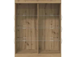 vidaXL Sideboard Eiche Handwerklich 41 x 37 x 100 cm Holzwerkstoff 863049