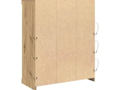 vidaXL Sideboard Eiche Handwerklich 41 x 37 x 100 cm Holzwerkstoff 863049