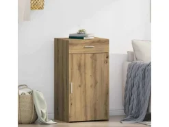 vidaXL Sideboard Eiche Handwerklich 50 x 42,5 x 93 cm Holzwerkstoff 868760* Sideboards