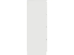 vidaXL Sideboard Hochglanz-Weiß 60x35x98,5 cm Holzwerkstoff 800537