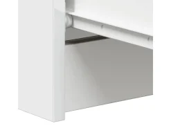 vidaXL Sideboard Hochglanz-Weiß 60x35x98,5 cm Holzwerkstoff 800537