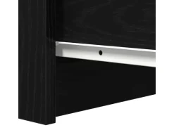 vidaXL Sideboard mit Schubladen Schwarz Eichen-Optik 37,5x35x99 cm 861761