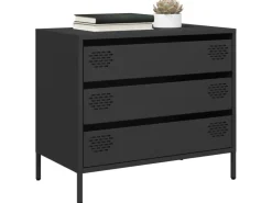 vidaXL Sideboard 68x39x58,5 cm Kaltgewalzter Stahl 851292