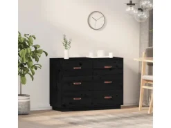 vidaXL Sideboard 100x40x75 cm Massivholz Kiefer 820146